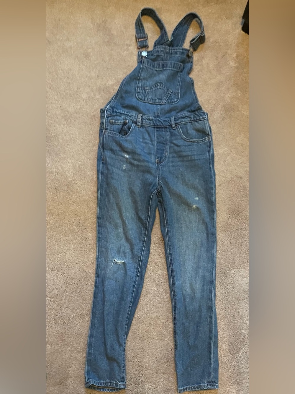 GAP Classic Blue Denim Kids Overalls